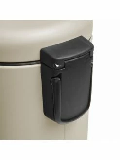 Aktion ❤️ Haushalt AMARE Treteimer Abfallbehälter Rund 3 Liter In Hellgrau/Taupe Günstig Kaufen ✨ -Günstige samare Geschäft amare treteimer abfallbehalter rund 3 liter in hellgrau taupe 4