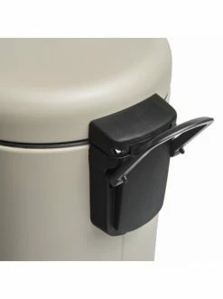 Aktion ❤️ Haushalt AMARE Treteimer Abfallbehälter Rund 3 Liter In Hellgrau/Taupe Günstig Kaufen ✨ -Günstige samare Geschäft amare treteimer abfallbehalter rund 3 liter in hellgrau taupe 5