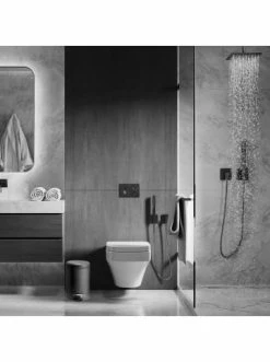 Aktion 😉 Haushalt AMARE Treteimer Abfallbehälter Rund 3 Liter In Schwarz Günstig Kaufen 🔔 -Günstige samare Geschäft amare treteimer abfallbehalter rund 3 liter in schwarz 6