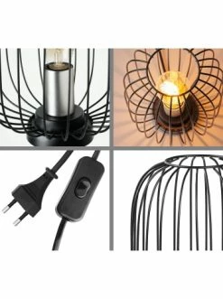 Top 10 ✨ Lampen & Leuchten AMARE Vintage 29 Cm Tischlampe E27 KEIN LEUCHTMITTEL ENTHALTEN In Schwarz Günstig Kaufen 💯 -Günstige samare Geschäft amare vintage 29 cm tischlampe e27 kein leuchtmittel enthalten in schwarz 5