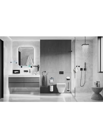 Aktion 🌟 Bad AMARE Wandmontierter Toilettenbürstenhalter In Schwarz Günstig Kaufen 👏 9 Aktion 🌟 Bad AMARE Wandmontierter Toilettenbürstenhalter In Schwarz Günstig Kaufen 👏 – Bild 9