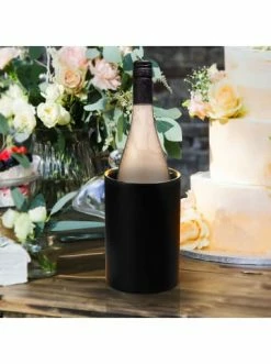 Schlussverkauf 🥰 Küche AMARE Weinkühler 18 X 12 Cm Edelstahl In Schwarz Günstig Kaufen ✨ -Günstige samare Geschäft amare weinkuhler 18 x 12 cm edelstahl in schwarz 3