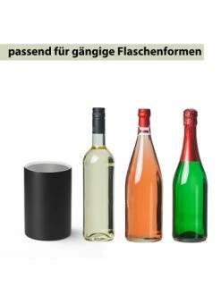 Schlussverkauf 🥰 Küche AMARE Weinkühler 18 X 12 Cm Edelstahl In Schwarz Günstig Kaufen ✨ -Günstige samare Geschäft amare weinkuhler 18 x 12 cm edelstahl in schwarz 5