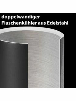 Schlussverkauf 🥰 Küche AMARE Weinkühler 18 X 12 Cm Edelstahl In Schwarz Günstig Kaufen ✨ -Günstige samare Geschäft amare weinkuhler 18 x 12 cm edelstahl in schwarz 6