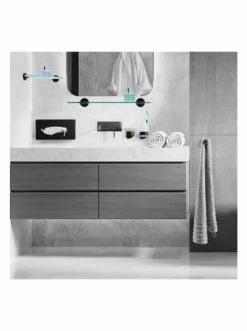 Bester Verkauf 🧨 Bad AMARE Zahnbürstenhalter In Schwarz - (H)11 X (T)9 Cm Günstig Kaufen 🔔 -Günstige samare Geschäft amare zahnburstenhalter in schwarz h 11 x t 9 cm 3