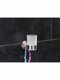 Beste Bewertungen von 🥰 Bad AMARE Zahnbürstenhalter Mit Wandhalter In Silber Günstig Kaufen 🛒 -Günstige samare Geschäft amare zahnburstenhalter mit wandhalter in silber 2