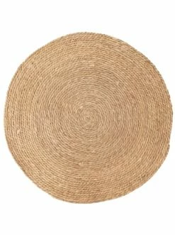 Bester Verkauf ❤️ Heimtextilien AMARE Zimmerteppich Rund 80 Cm In Naturfarben Günstig Kaufen 🥰